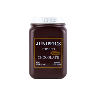 🔥ยอดนิยม!! จูนิเปอร์ ท็อปปิ้ง ช็อกโกแลต 1.2 กิโลกรัม Juniper Chocolate Topping 1.2 kg