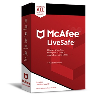 McAfee LiveSafe Unlimited 1 Year