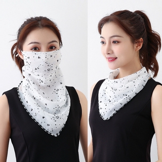 Unisex Breathable Triangle Bandana Half Face Neck Tube Scarf Motorcycle Mask