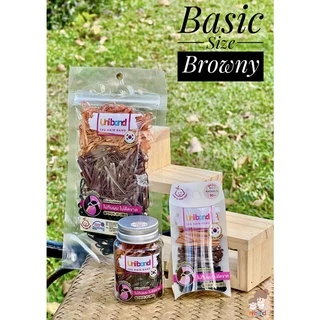 Uniband หนังยางรัดผม ไม่กินผม ไม่ดีดขาดง่าย TPU Basic Size : Browny