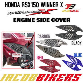 ฝาครอบด้านข้างเครื่องยนต์ คาร์บอน และสี สําหรับ HONDA RSX150 RSX WINNER X