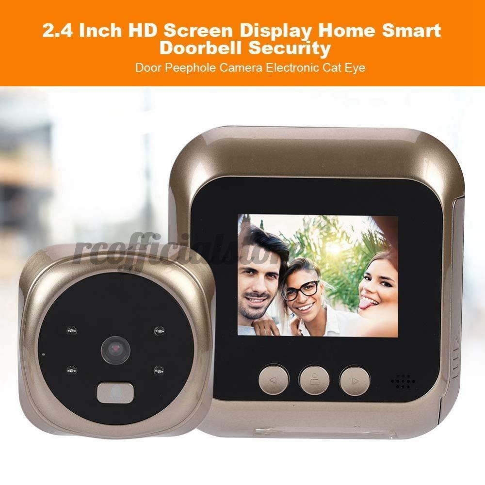 OEM Security Door Eye Camera Peephole Viewer Monitoring Smart Home 2.4 ...
