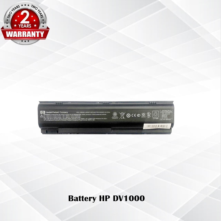 Battery HP DV1000 / แบตเตอรี่โน๊ตบุ๊ค รุ่น  HP Pavilion dv1000 dv4000 dv5000 ze2000 (แท้) *รับประกัน 2 ปี*