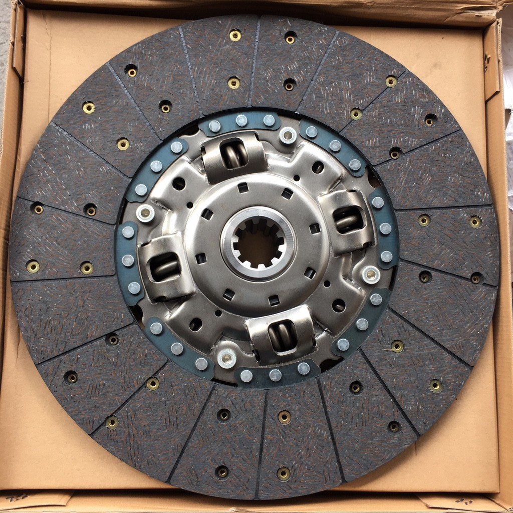 แผ่นคลัช HINO P11C ISUZU DEGA320 GXZ360 พิเศษ 6 สปริง