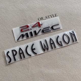 โลโก้ 2.4 MIVEC SPACE WAGON (ราคาต่อชุด)