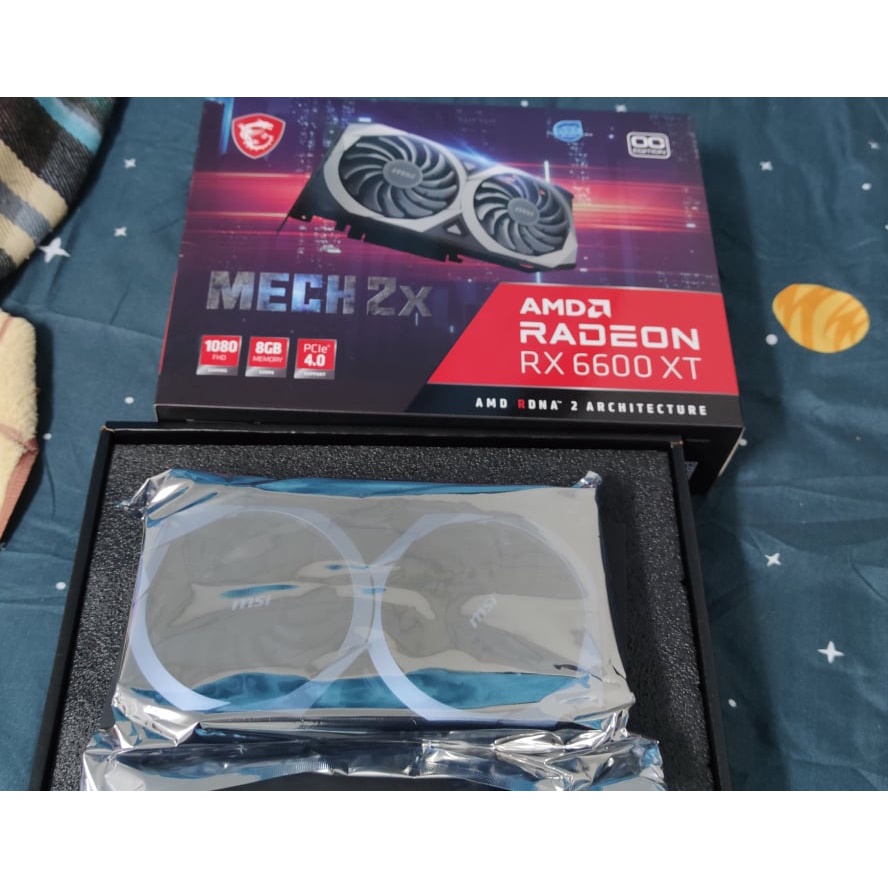 MSI RX6600 XT Mech 2x มือ 1ซีลไม่แกะ ประกัน **มีสินค้าพร้อมส่ง**