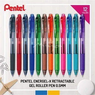 (ราคาพิเศษ) ปากกา Pentel Energel X รุ่น BLN105 ขนาด 0.5 MM // 0.7 MM และไส้ปากกา ปากกาเจล เพนเทล หมึกเจลสี