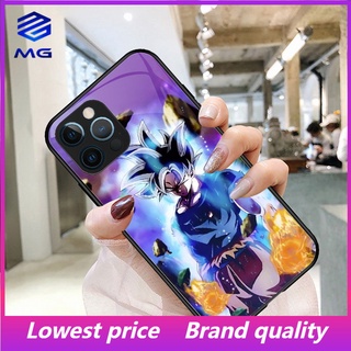 Mg TIKTOK เคสโทรศัพท์มือถือกระจกนิรภัย ลายดราก้อนบอล สําหรับ iPhone 14 14max 14promax 13 13Pro 13Promax 12ProMax 11 7plus 8plus XR XS X XSMAX 11ProMax 11pro