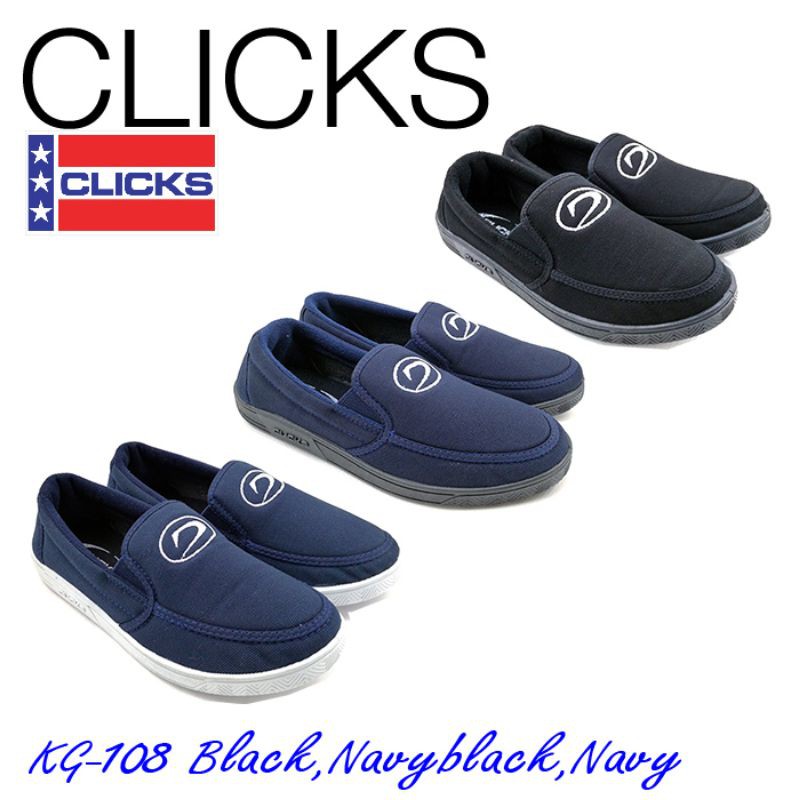 Clicks KG-108 รองเท้าผ้าใบสุภาพสตรีและสุภาพบุรุษ