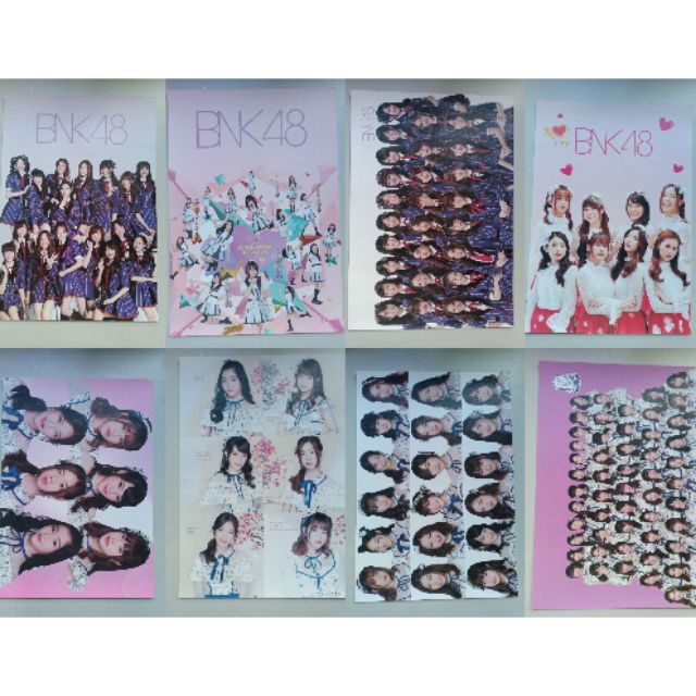 โปสเตอร์ #BNK48 (1แพคมี8แผ่น) ขนาดA3