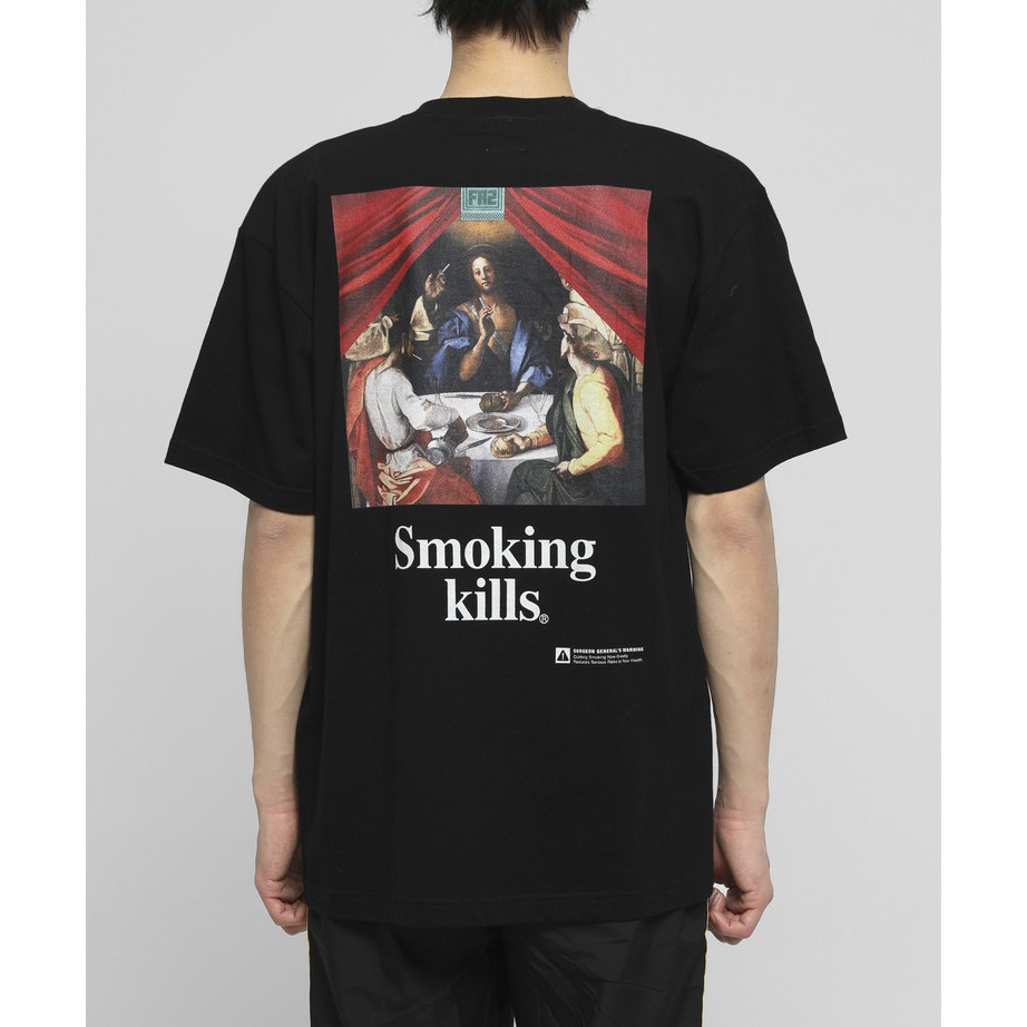 FR2 เสื้อยืดแบรนด์สตรีทแวร์ญี่ปุ่น SMOKING KILL