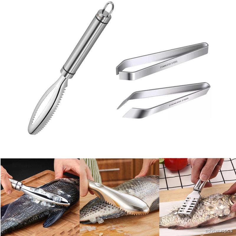 Fish Skin Brush Fast Remove Fish Scale Scraper Planer Kitchen Cleaning Tools