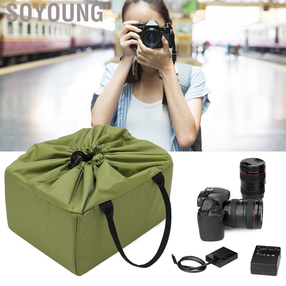 Soyoung Waterproof Insert Padded Partition Camera Bag Case For SLR And Lens #8