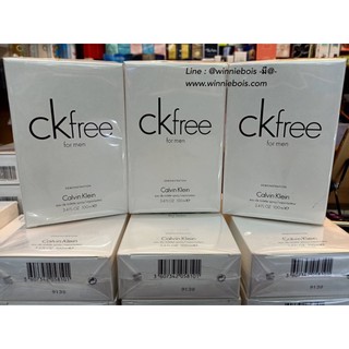 น้ำหอมของแท้ CK FREE for men 100ml เทสเตอร์ 👍 | ถูก แท้ ชัวร์ | 👍