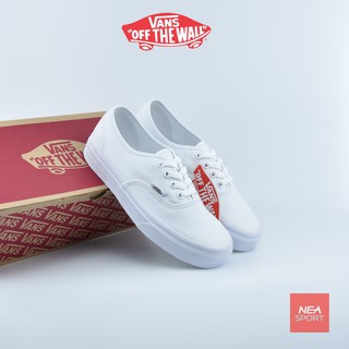 VANS Authentic (Classic) True White รองเท้า แวนส์ ขาวล้วน ได้ทั้งชายและหญิง