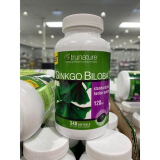 Trunature-Ginkgo 120mg  ขนาด 340เม็ด