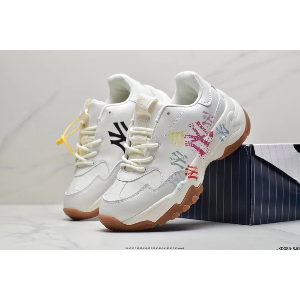 Mlb Korea Yankees NY รองเท้าผ้าใบ รองเท้าวิ่ง แฟชั่น สําหรับผู้ชาย