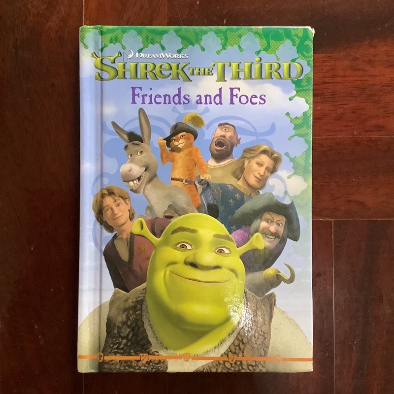 หนังสือการ์ตูนเด็กดิสนีย์ ภาษาอังกฤษ เรื่อง Shrek the Third Friend and Foes (เชร็ค 3) by Ladybird #Disney