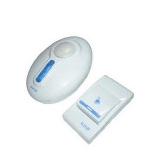 Di shop Baoji กริ่งประตูบ้านไร้สาย 1 จุด 36 สัญาณเสียง (White)