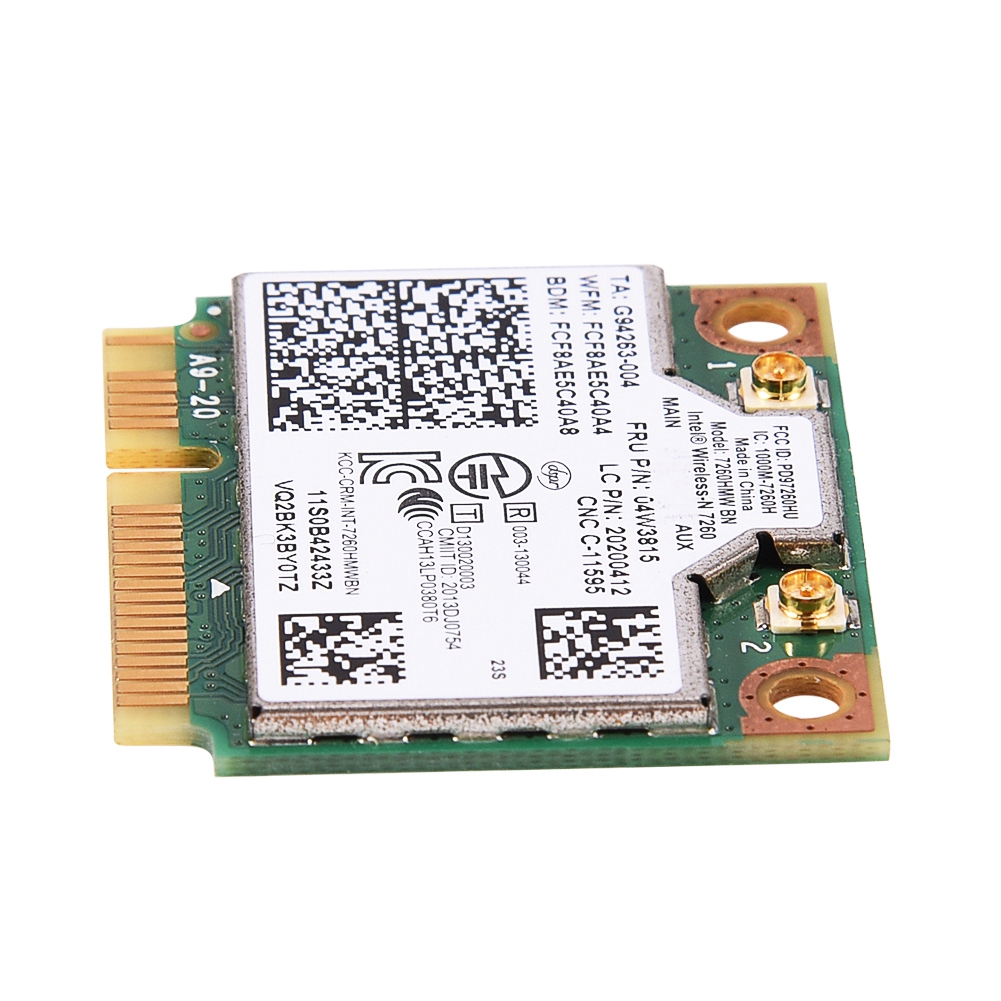 For Intel 7260 BN 802.11b/g/n 04W3815 Mini PCI-E WiFi Card Module for Lenovo Y510P Y410P Y430P Richer-R Wifi Card for Lenovo 