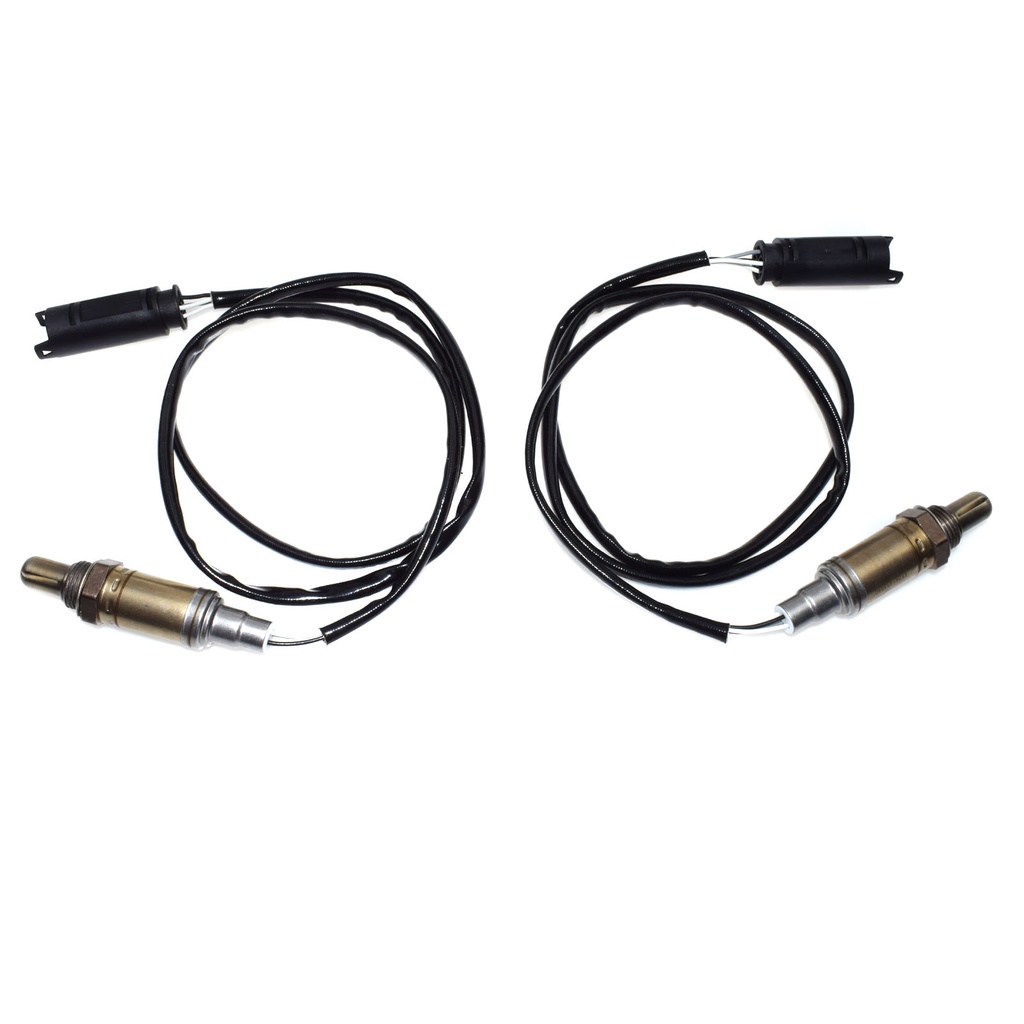2x เซนเซอร์ออกซิเจน O2 Downstream สําหรับ BMW 323i 325i 328i 330i 525i 530i X3 X5 Z3 Z4