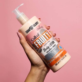 Soap and Glory Call of fruity Body lotion 500mL ครีมทาผิว บำรุงล้ำลึก ไม่เหนียวเหนอะหนะ หอมยาวนาน