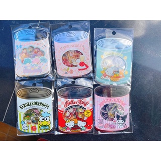 พร้อมส่ง❣️💯 Sanrio Character สติกเกอร์กันน้ำในซองแบบกระป๋อง 25 ชิ้น/แพ็ค
