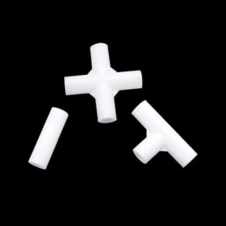 ภายใน 8/12/16 มม.ข้อศอกตรง 4-Way T Connector Multi-angle 3-Way PVC Joint 60/90/120/135 องศา DIY ตู้เสื้อผ้าเต็นท์ Fitting อะแดปเตอร์