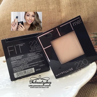 พร้อมส่งค่ะ Maybelline fit me!+poreless pressed powder 2ชั้น