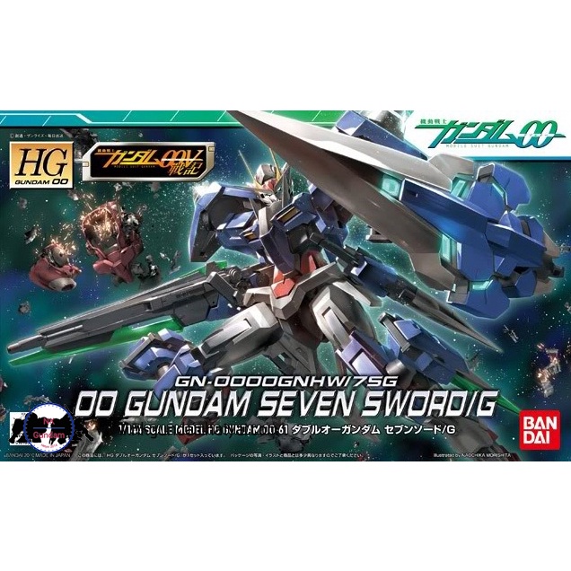 NK Gundam Hatyai HG 1/144 OO Gundam Seven Sword/G