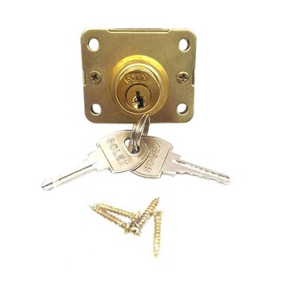 กุญแจล็อกลิ้นชัก SOLEX DW 1.5 นิ้ว B  SOLEX DW1.5"B DRAWER LOCK