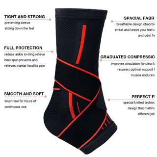 Paoku Ankle support ผ้าพันข้อเท้าลดการอักเสบเส้นเอ็นข้อเท้า