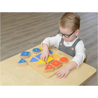 Masterkidz Geometric Peg Board บอร์ดรูปทรงเรขาคณิต