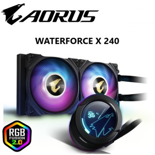 AORUS WATERFORCE X 240 RGB Fusion 2.0 120mm ARGB Fans