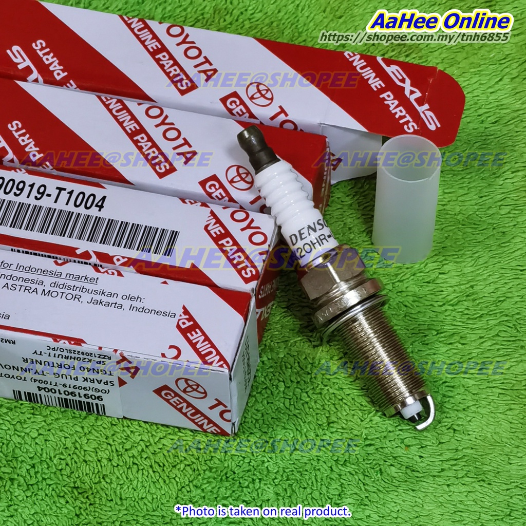 หัวเทียน 4 ชิ้นสําหรับ INNOVA TGN40 FORTUNER TGN51 HIACE TRH203 TOYOTA PARTS K20HR-U11