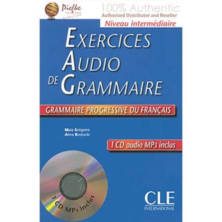 EXERCICES AUDIO DE LA GRAMMAIRE : 9782090337280 (นำเข้าของแท้100%)