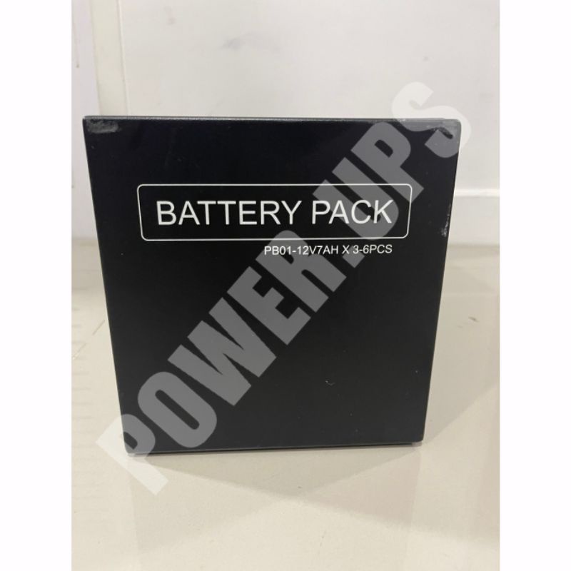 ตู้แบต Battery pack สำหรับ UPS ใส่แบตเตอรี่12V7.2ah หรือ 12V9ah ได้เต็มที่จำนวน 6 ลูก มือสอง  พร้อมส