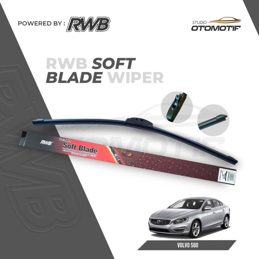 RWB S52 WIPER VOLVO S60 SOFT FRAMELESS WIPER WINDSHIELD VOLVO S60