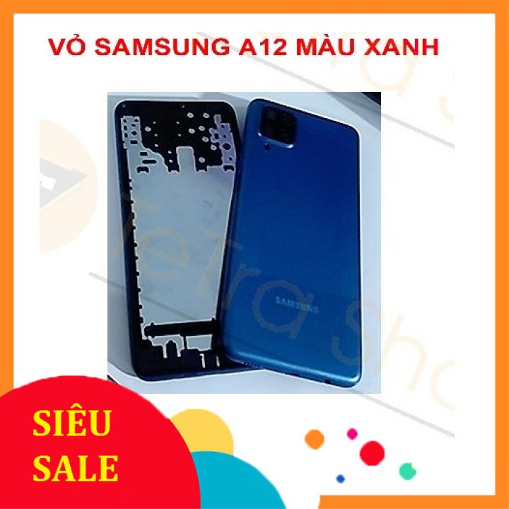 SAMSUNG เคสซัมซุง A12 สีฟ้า