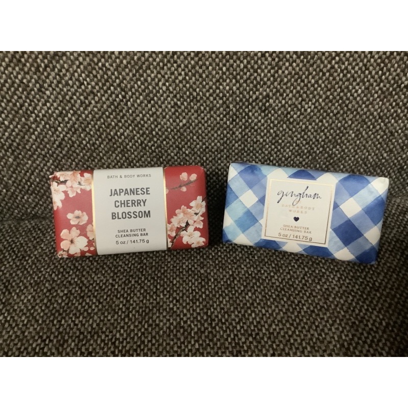 สบู่ก้อน bath and bodyworks Shea Butter Cleaning Bar สบู่หอม สบู่ไม่ทำให้ผิวแห้ง