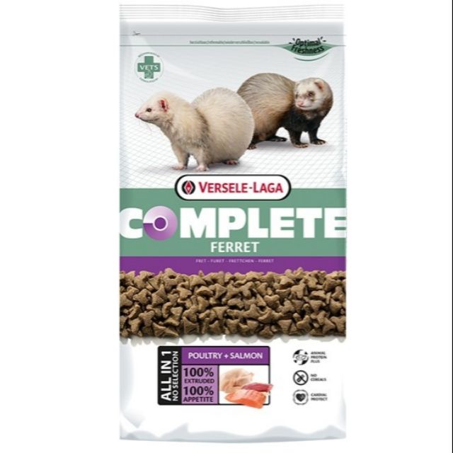 Versele-Laga Complete - Ferret (2.5kg.) อาหารเฟอเรท สูตรไก่และแซลมอน