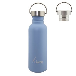 Laken Basic Steel Bottle 0.75L Stainless Steel Cap ขวดน้ำสแตนเลสรุ่นใหม่ มีหูหิ้ว เบา ลิขสิทธิ์แท้จากสเปน