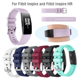 สายนาฬิกาข้อมือซิลิโคนสําหรับ fitbit inspire/inspire hr