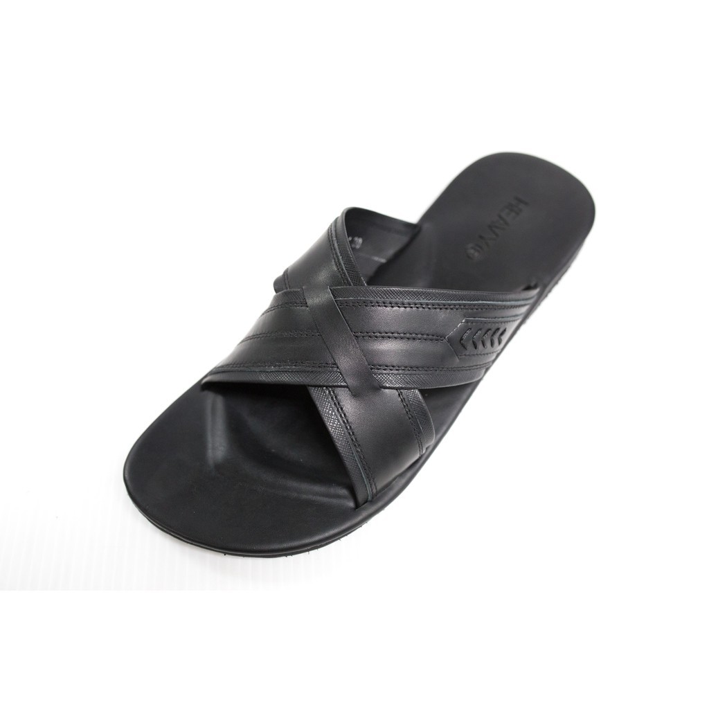 Heavy Shoes รองเท้าแตะหนังแท้ รุ่น VS3276 มี 3 สี