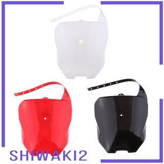 [Shiwaki2] แผ่นเลขหน้ารถจักรยานยนต์สําหรับ Honda Crf 70 Crf100 Crf80 Crf 70 80 100