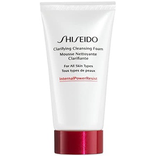 shiseido clarifying cleansing foam mousse nettoyante clarifiante for all skin type 50ml. / ชิเซโด้ มูสโฟม50มล.