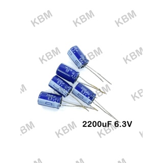 Capacitor (คาปาซิเตอร์)2200uF6.3V 2200uF10V 2200uF16V 2200uF25V 2200uF35V