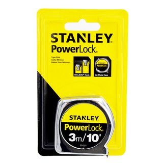 🔥SALE❗️💥STANLEY ตลับเมตร Power Lock 3 เมตร รุ่น 33-231 ของแท้!!