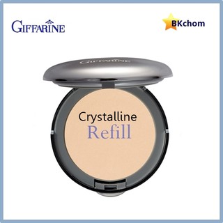 รีฟิล กิฟฟารีน แป้งผสมรองพื้น คริสตัลลีน คอมแพ็ค ฟาวเดชั่น  REFILL crystalline compact foundation giffarine