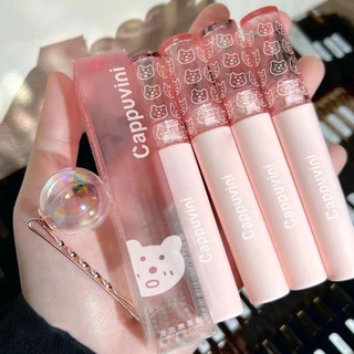 ลิปเกลซ แท่งน้องCappuvini Bubbry Bear Lip Glaze CP 74